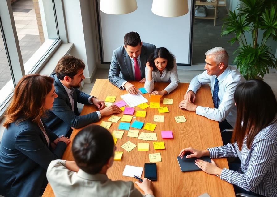 Foto ejecutiva representando Roles de Equipo (Interdisciplinarios)